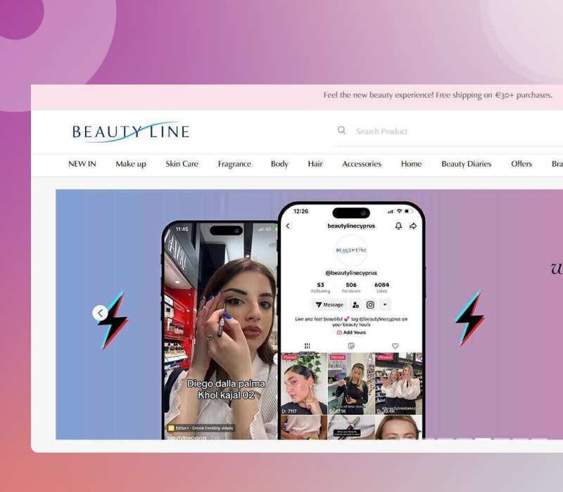 Beautiline Website