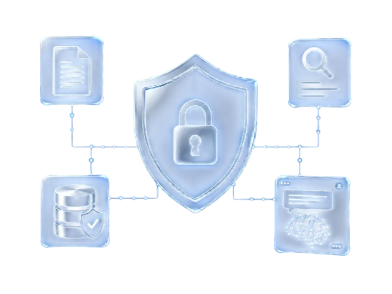 RAG security system protecting business data for secure generative AI adoption