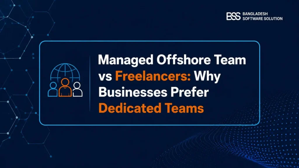 manage offshore team vs freelances