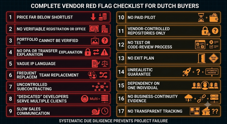 Red flag checklist