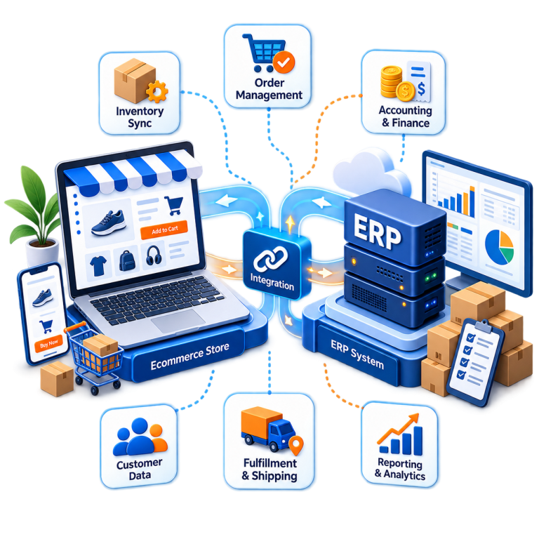 Ecommerce ERP Integration: Benefits, How It Works & Best Practices