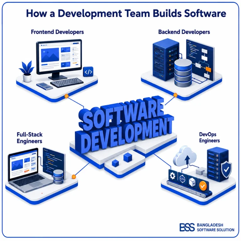 How development team build software