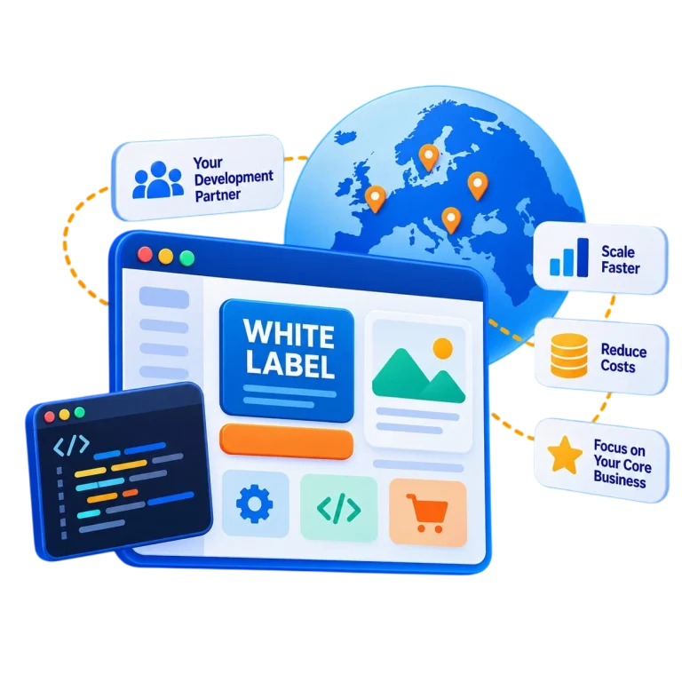 How White-Label Software Development Helps European Companies Scale