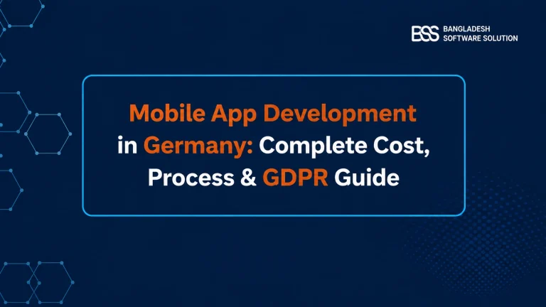Mobile App Development in Germany: Complete Cost, Process & GDPR Guide