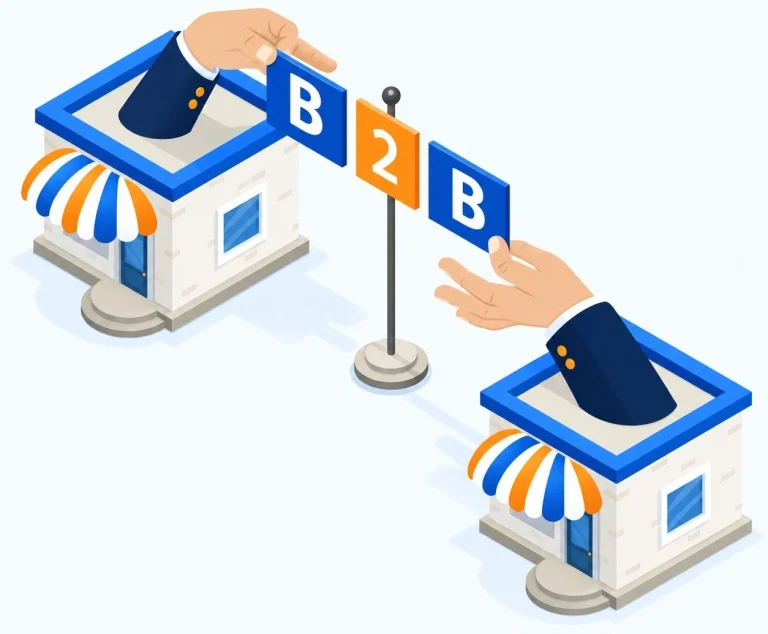 B2B order management system connecting businesses through automated ecommerce workflows